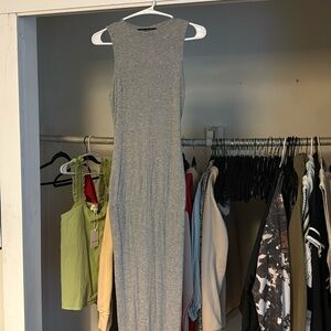 Naked Wardrobe Long Tank Dress